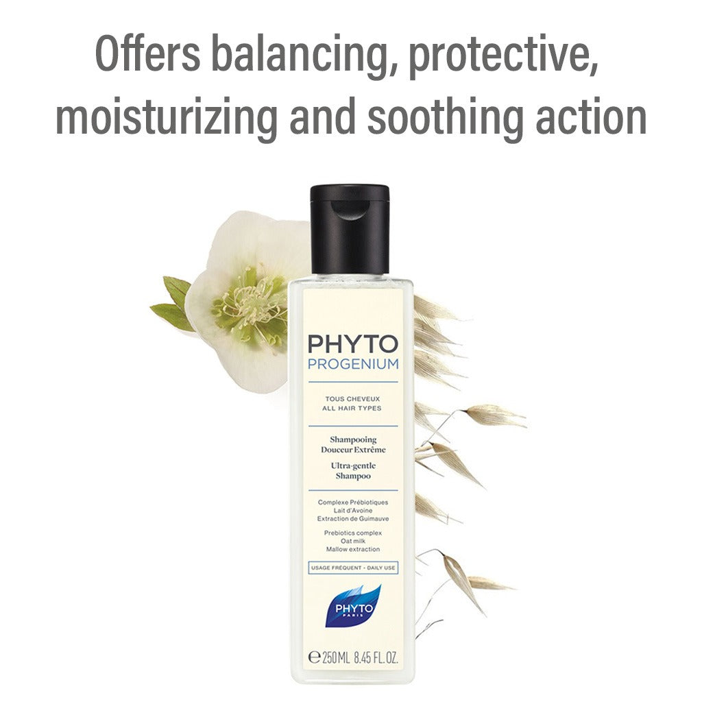 Phyto Phytoprogenium Ultra-Gentle Shampoo For All Hair Types 250ml - Easy Pharmacy LLC