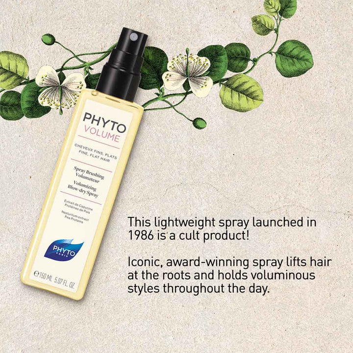 Phyto Phytovolume Volumizing Blow Dry Spray For Fine & Flat Hair 150ml - Easy Pharmacy LLC