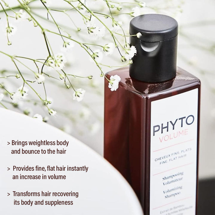Phyto Phytovolume Volumizing Shampoo For Fine & Flat Hair 250ml - Easy Pharmacy LLC