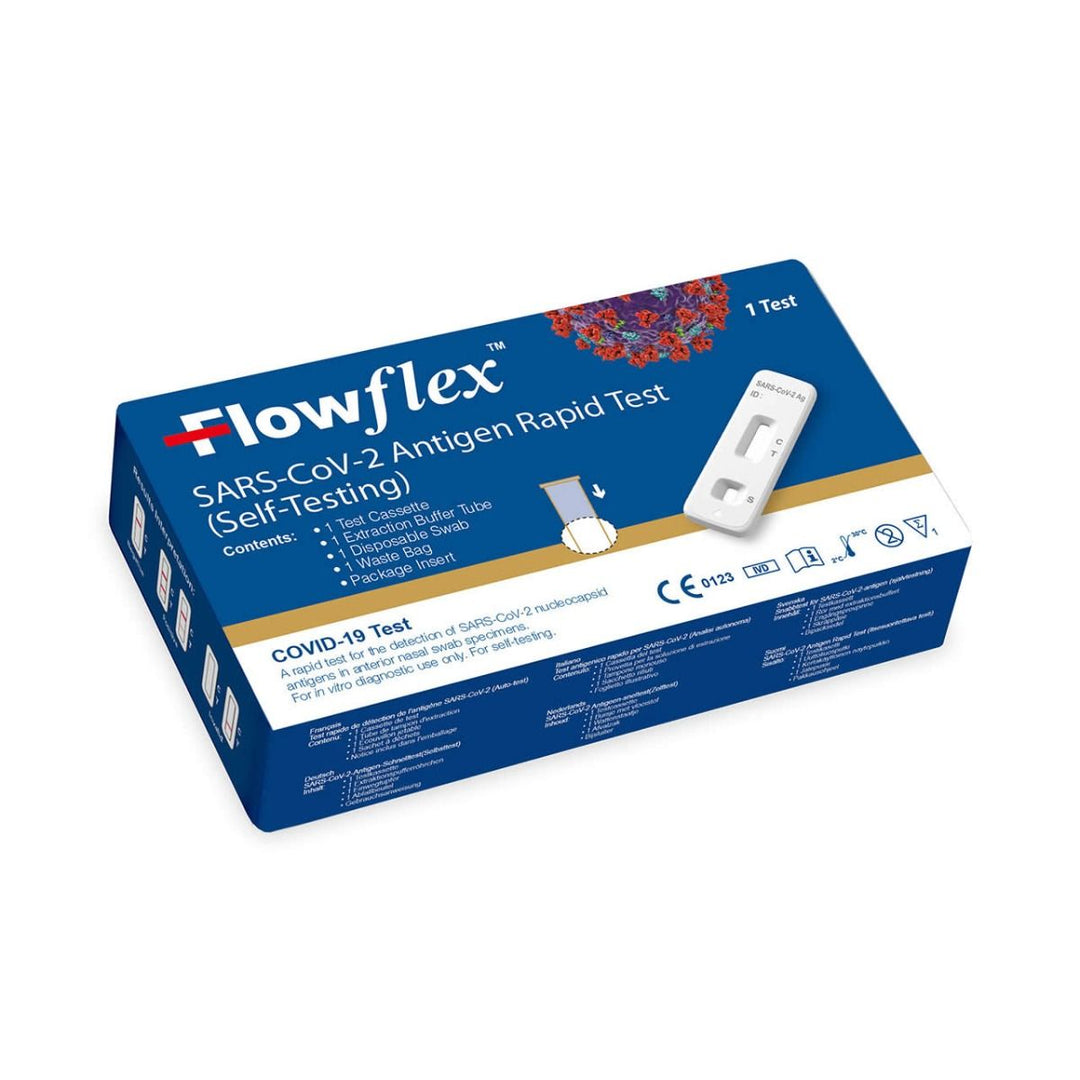 Flowflex™ SARS-CoV-2 Covid 19 Antigen Rapid Test Kit 1's - Easy Pharmacy LLC