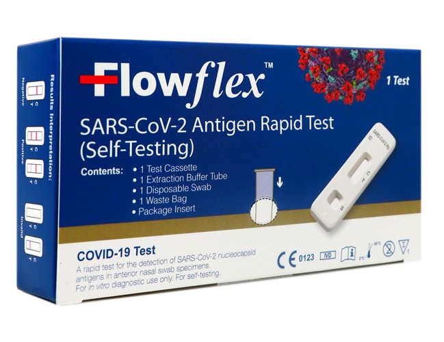Flowflex™ SARS-CoV-2 Covid 19 Antigen Rapid Test Kit 1's - Easy Pharmacy LLC