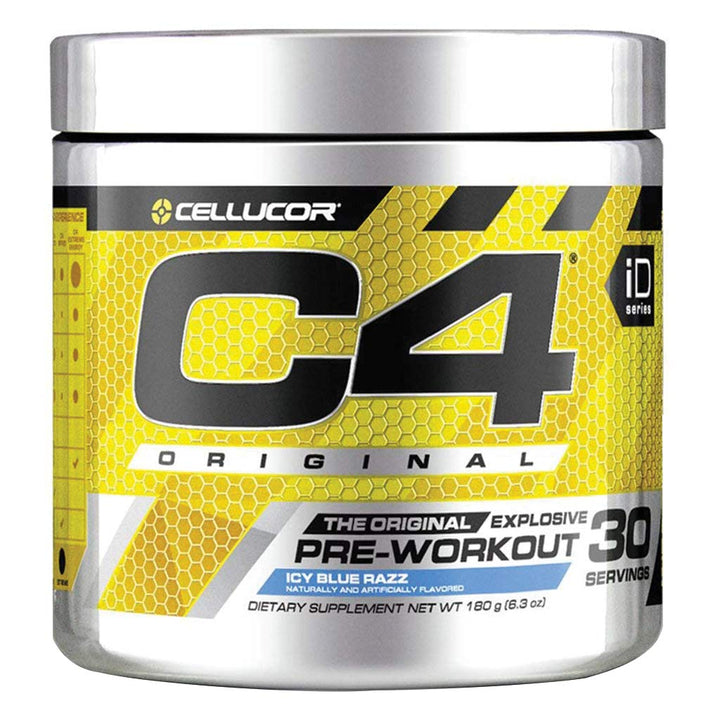 Cellucor C4 Original iD Series Pre-Workout Icy Blue Razz 30 Servings - Easy Pharmacy LLC