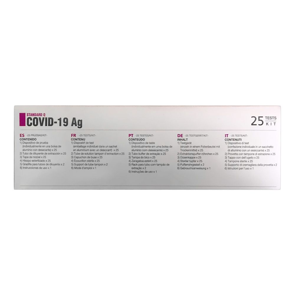 SD Biosensor Standard Q Covid-19 Antigen Rapid Self Test Kit 25's - Easy Pharmacy LLC