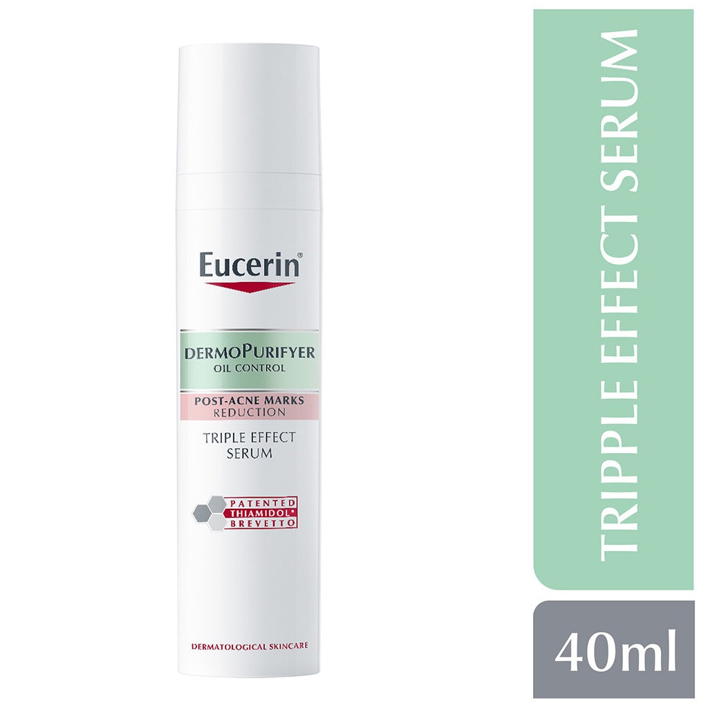Eucerin Dermo Purifyer Oil Control Post Blemish Anti-Mark Triple Effect Serum For Acne Prone Skin 40ml - Easy Pharmacy LLC