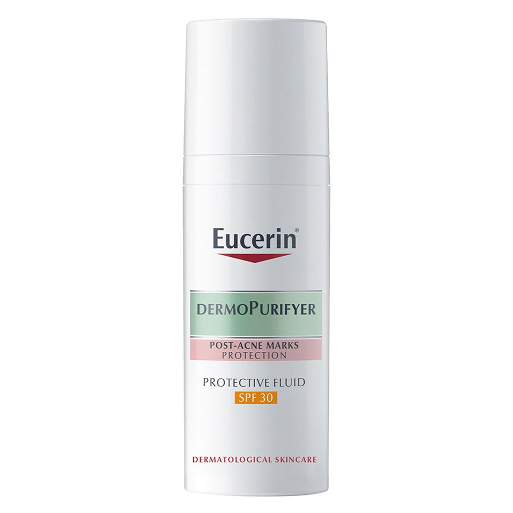 Eucerin Dermo Purifyer Post Blemish Anti-Mark SPF 30 Protective Fluid For Acne Prone Skin 50ml - Easy Pharmacy LLC