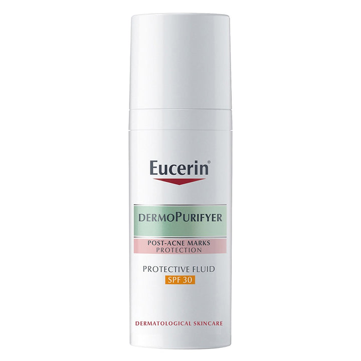 Eucerin Dermo Purifyer Post Blemish Anti-Mark SPF 30 Protective Fluid For Acne Prone Skin 50ml - Easy Pharmacy LLC