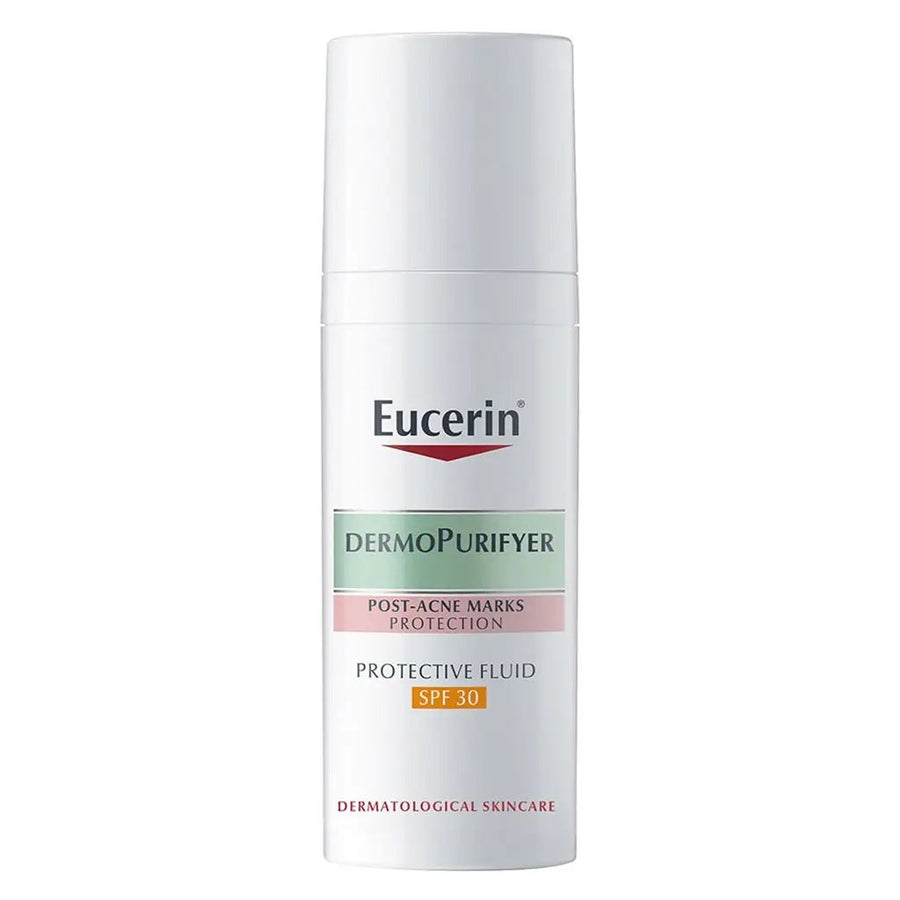 Eucerin Dermo Purifyer Post Blemish Anti-Mark SPF 30 Protective Fluid For Acne Prone Skin 50ml