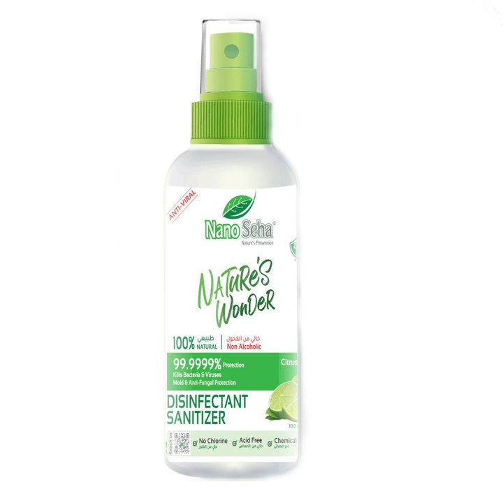 Nano Seha Disinfectant Sanitizer Spray Citrus 100 mL - Easy Pharmacy LLC