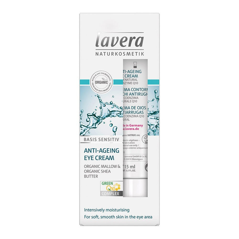 Lavera Basis Sensitiv Anti-Aging Q10 Eye Cream 15 mL - Easy Pharmacy LLC