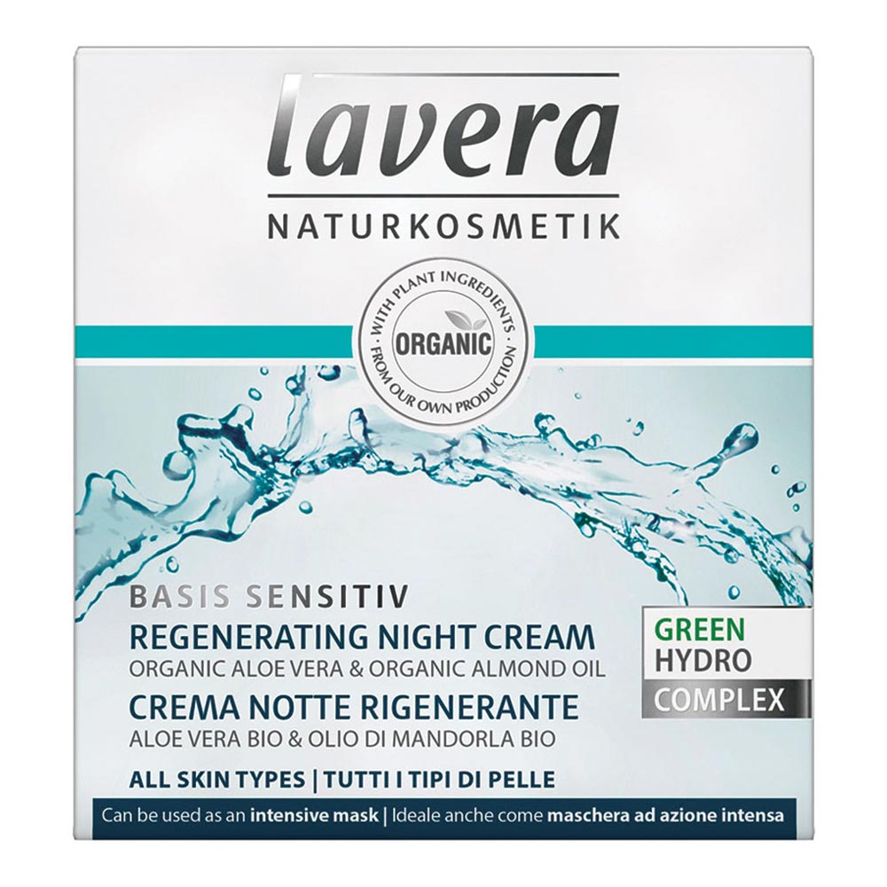 Lavera Basis Sensitiv Regenerating Night Cream 50 mL - Easy Pharmacy LLC