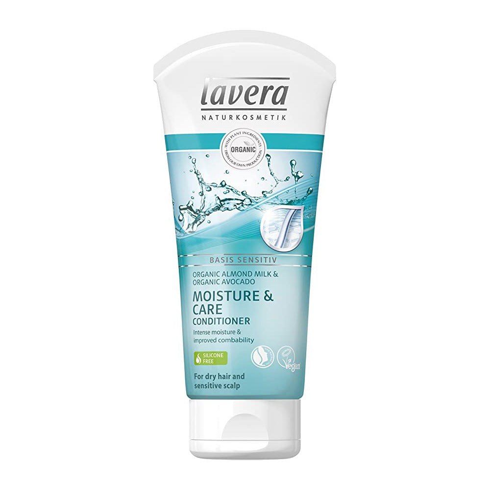 Lavera Basis Sensitiv Moisture & Care Hair Conditioner 200 mL - Easy Pharmacy LLC