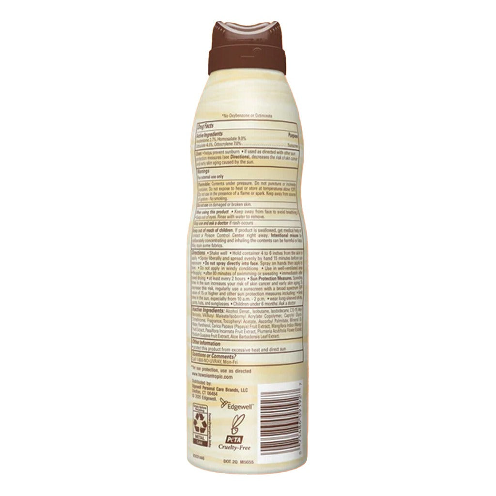 Hawaiian Tropic Silk Hydration Weightless Continuous Clear Sunscreen Spray SPF 50, 170 g - Easy Pharmacy LLC