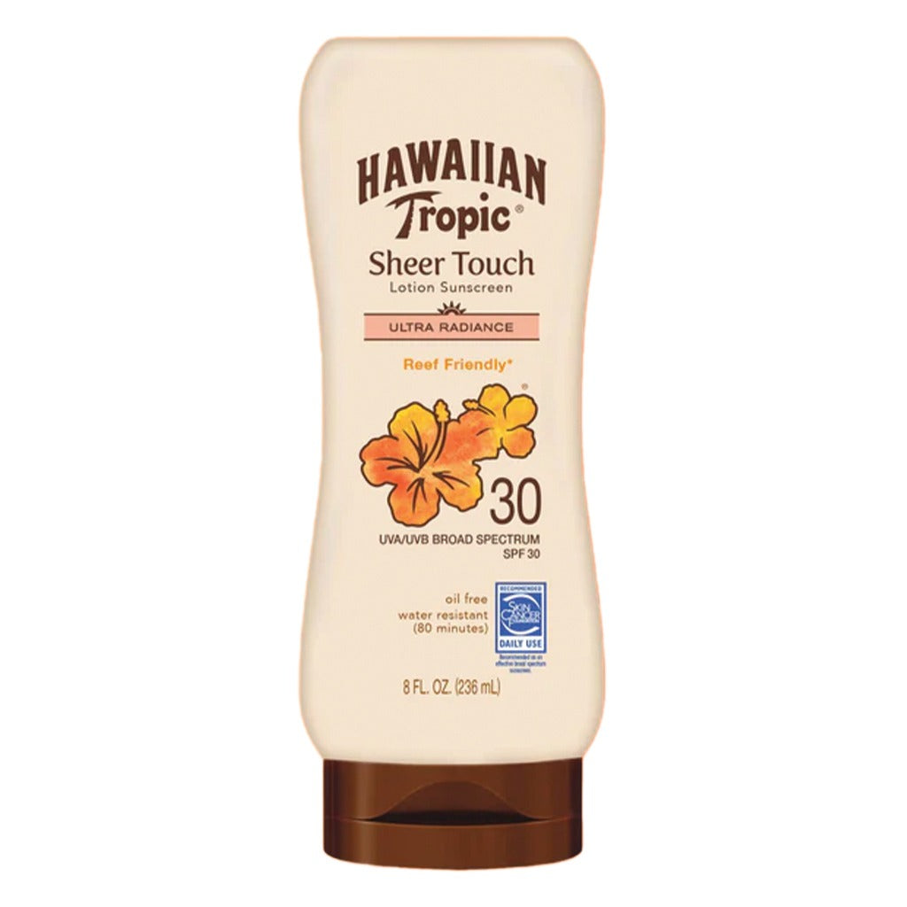 Hawaiian Tropic Sheer Touch Ultra Radiance Sunscreen Lotion SPF 30, 236 mL - Easy Pharmacy LLC