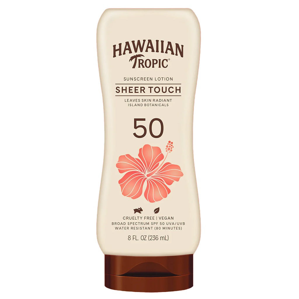 Hawaiian Tropic Sheer Touch Ultra Radiance Sunscreen Lotion SPF 50, 236 mL - Easy Pharmacy LLC