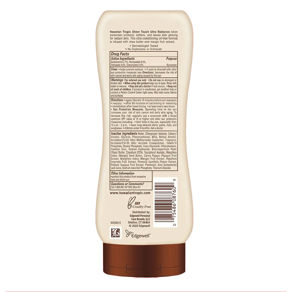 Hawaiian Tropic Sheer Touch Ultra Radiance Sunscreen Lotion SPF 50, 236 mL - Easy Pharmacy LLC