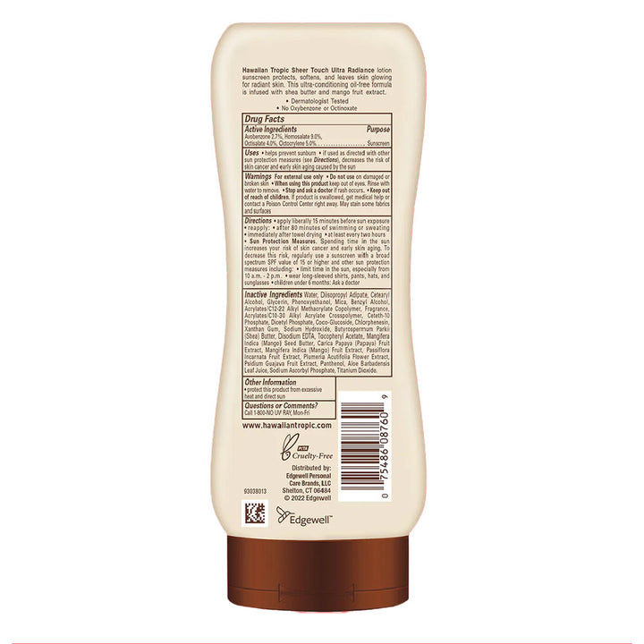 Hawaiian Tropic Sheer Touch Ultra Radiance Sunscreen Lotion SPF 50, 236 mL - Easy Pharmacy LLC