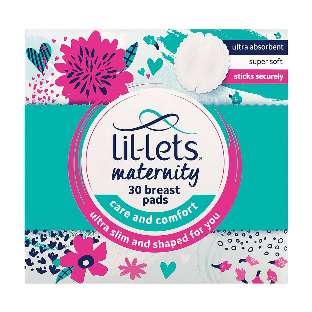 Lil-lets Ultra slim Super Soft Maternity Breast Pads 30's - Easy Pharmacy LLC