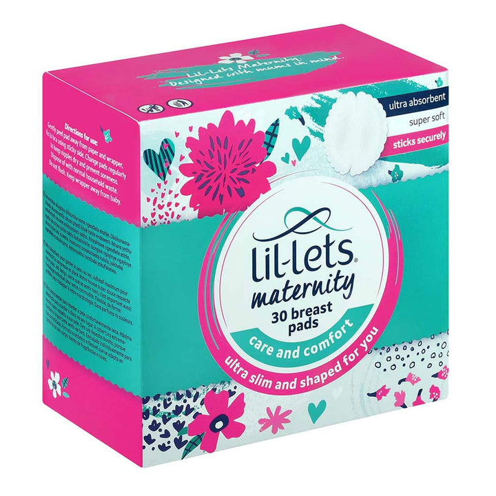 Lil-lets Ultra slim Super Soft Maternity Breast Pads 30's - Easy Pharmacy LLC