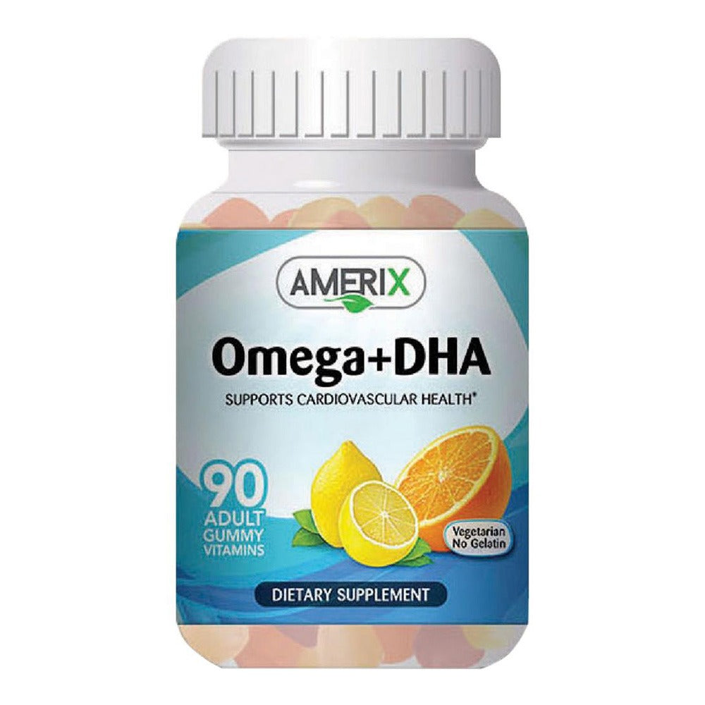 Amerix Omega + DHA Adult Chewable Gummies, Pack of 90's - Easy Pharmacy LLC
