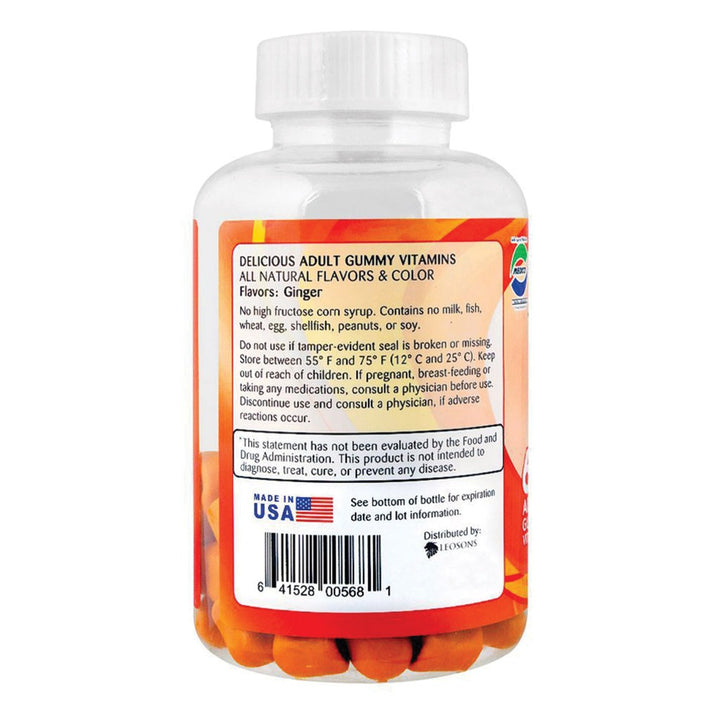 Amerix Turmeric Ginger Adult Chewable Gummies 60's - Easy Pharmacy LLC