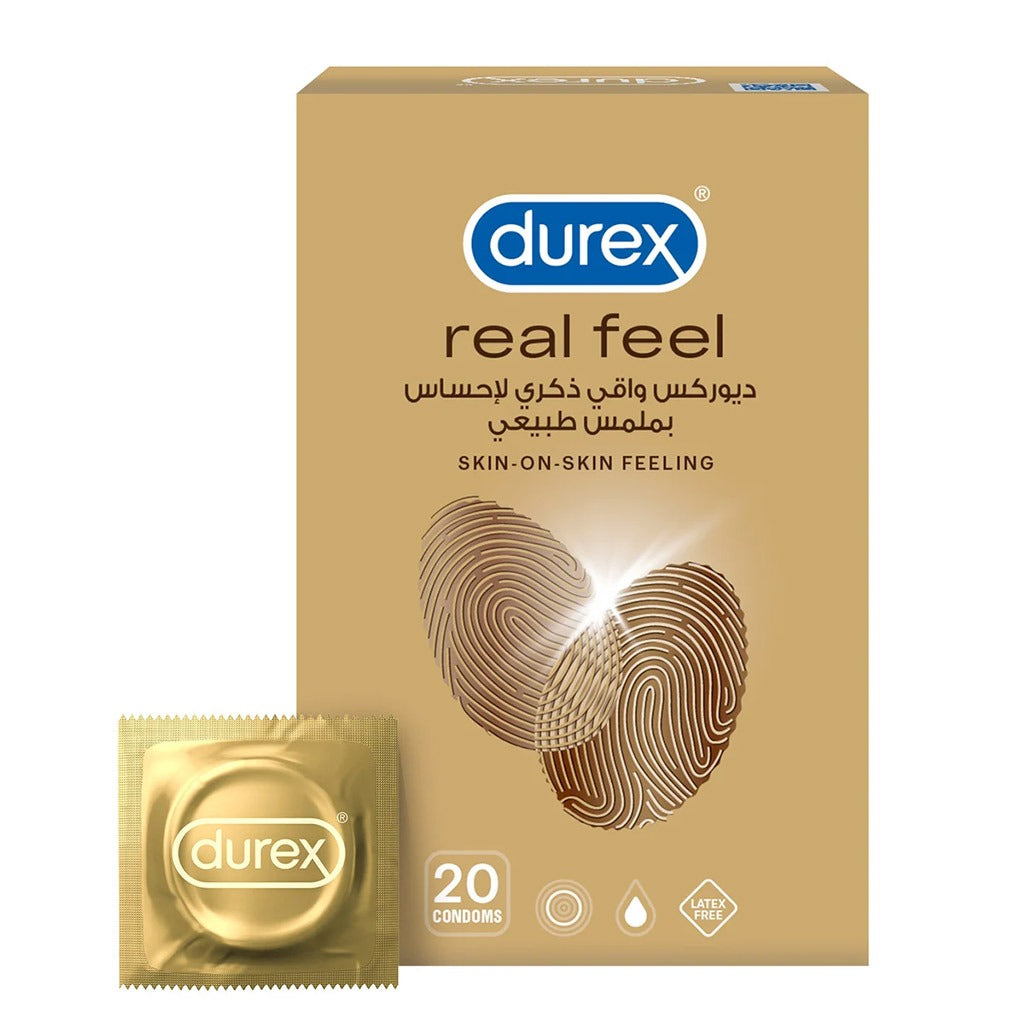 Durex Real Feel Condoms 20's - Easy Pharmacy LLC