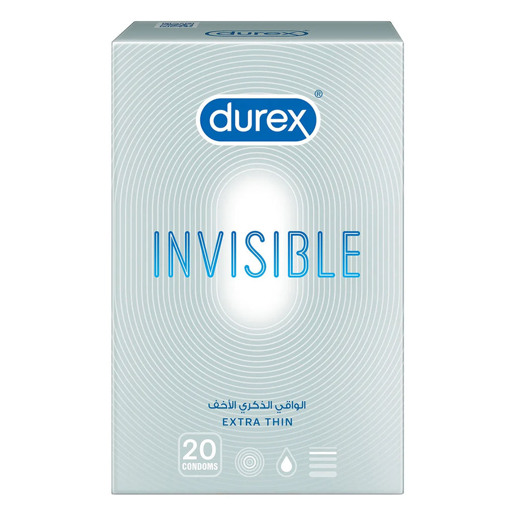 Durex Invisible Condoms 20's - Easy Pharmacy LLC