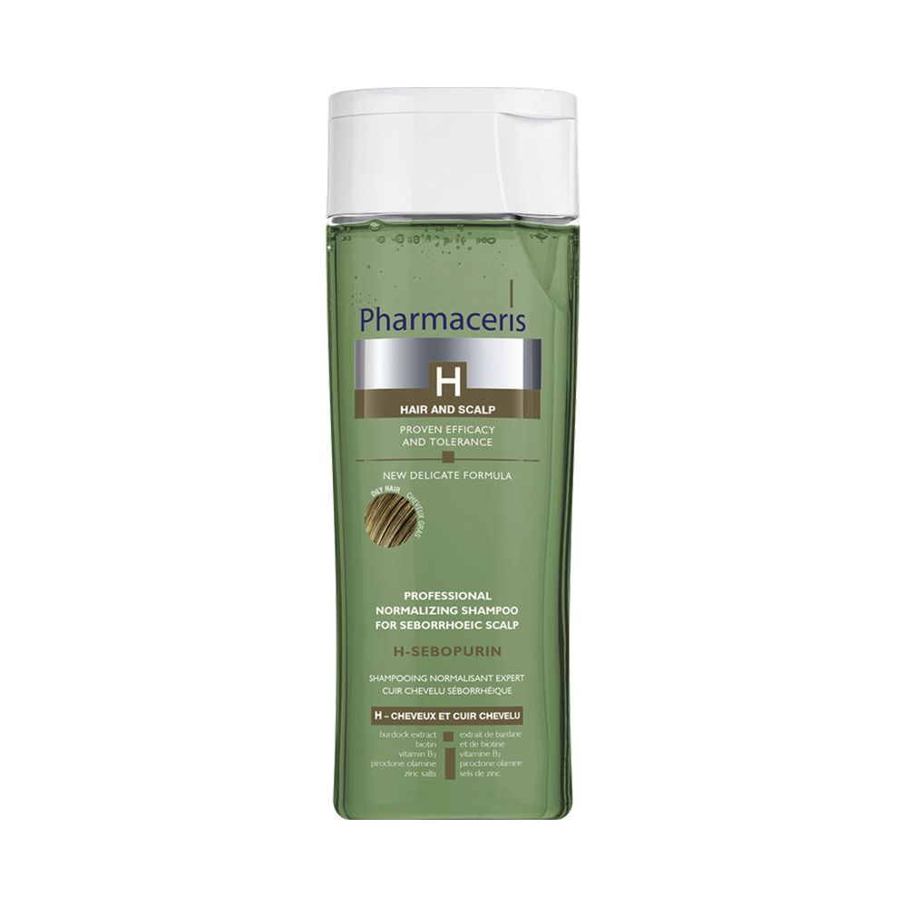 Pharmaceris H-Sebopurin Normalizing Shampoo For Oily Hair 250 mL - Easy Pharmacy LLC