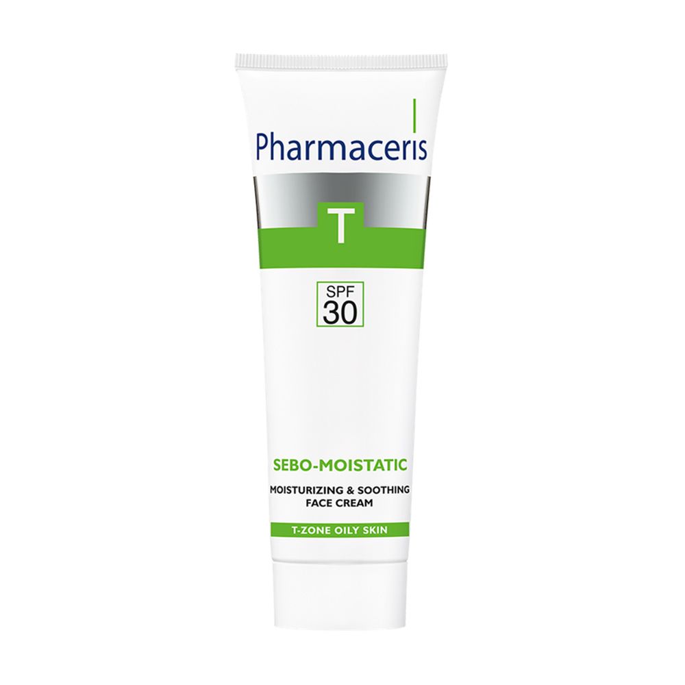 Pharmaceris T Sebo-Moistatic Moisturizing & Soothing Face Cream SPF 30, 50 mL - Easy Pharmacy LLC