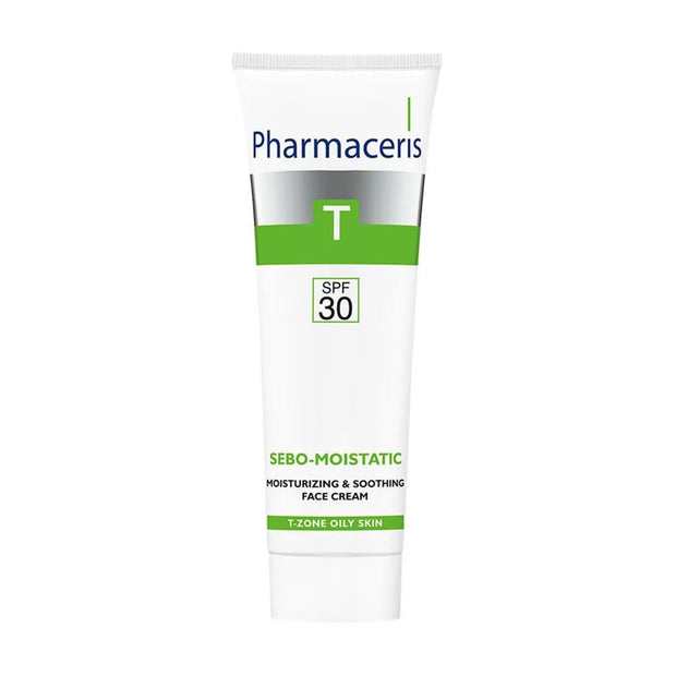 Pharmaceris T Sebo-Moistatic  Moisturizing & Soothing Face Cream SPF 30, 50 mL