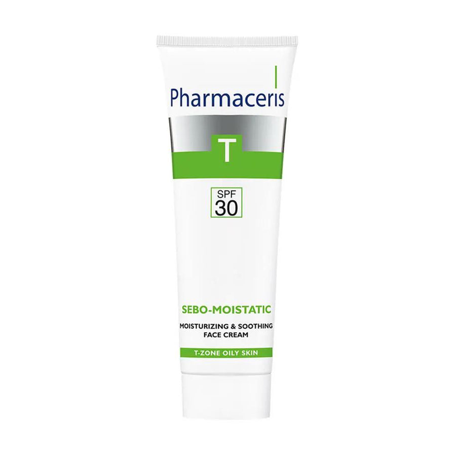 Pharmaceris T Sebo-Moistatic  Moisturizing & Soothing Face Cream SPF 30, 50 mL