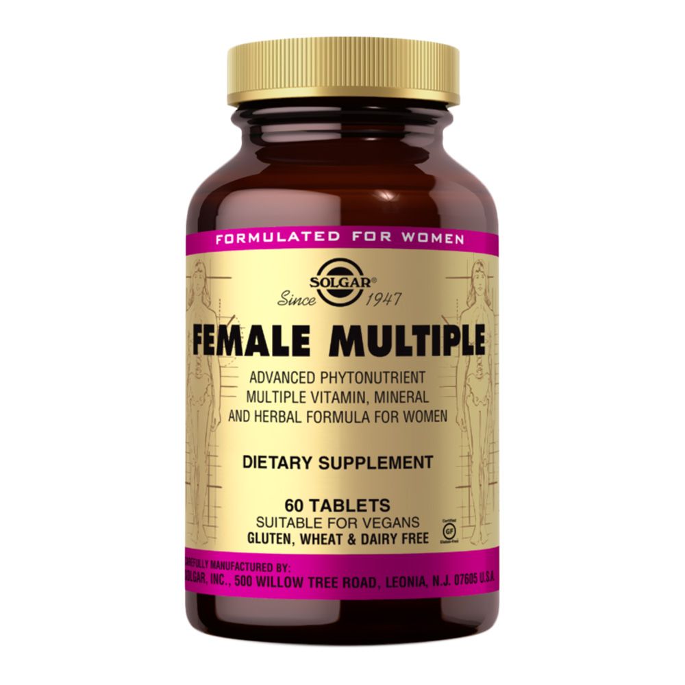 Solgar Female Multiple Tablets 60's - Easy Pharmacy LLC