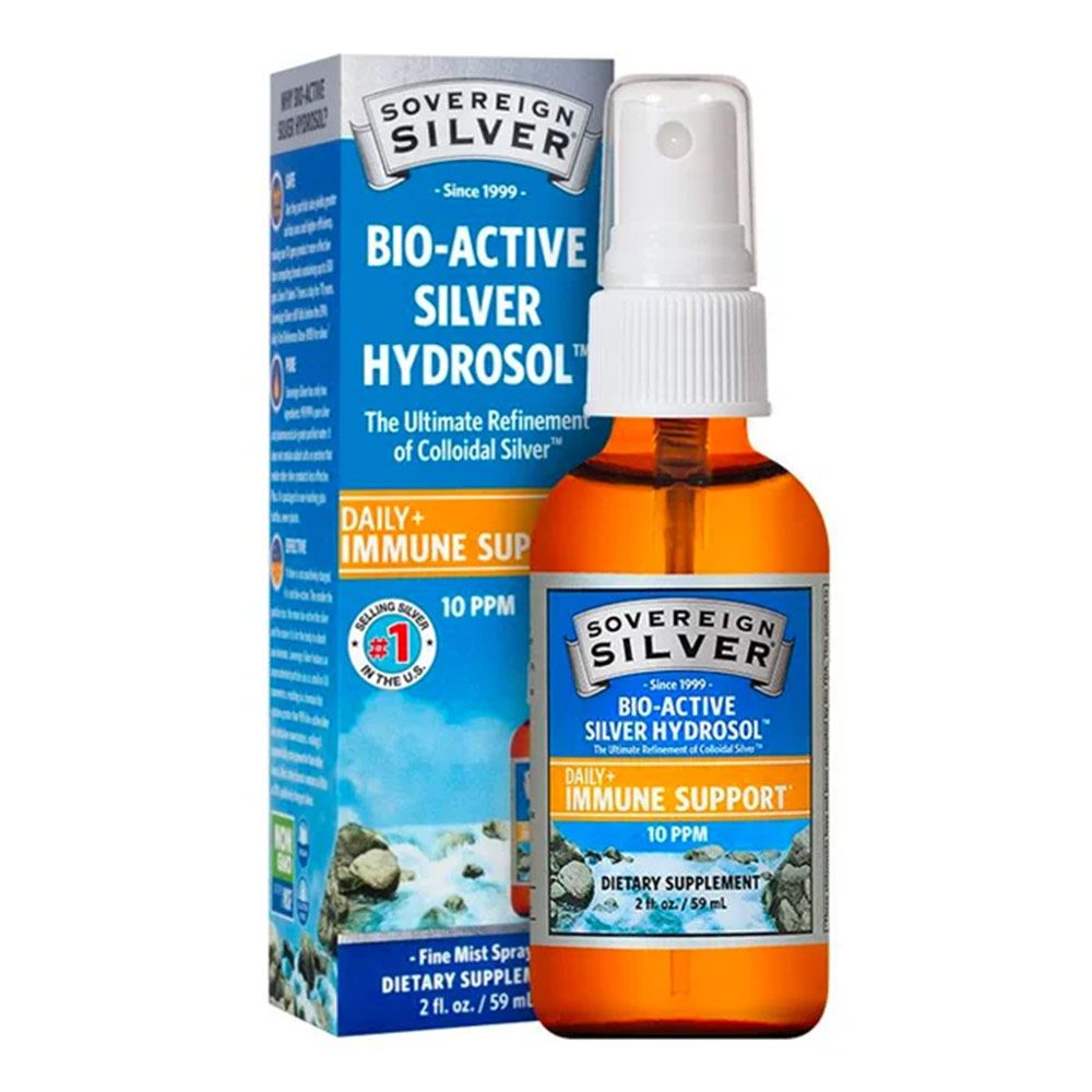 Sovereign Silver Daily+ Immune Support 10 PPM Mist Spray 2 fl.oz - Easy Pharmacy LLC
