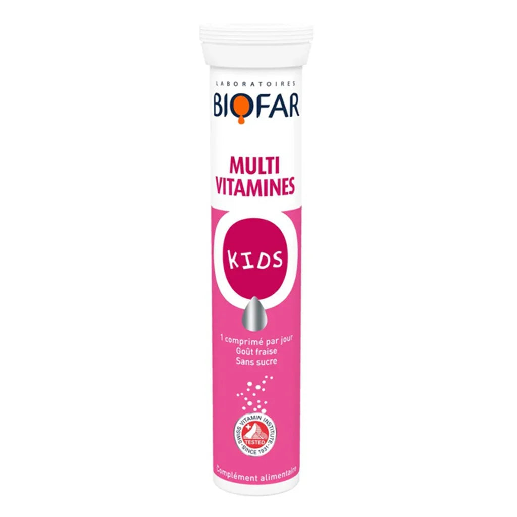 Biofar Kids Multivitamin Effervescent Tablets 20's - Easy Pharmacy LLC