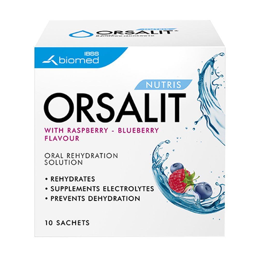 Orsalit Nutris Oral Rehydration Solution Powder Sachet 10's - Easy Pharmacy LLC