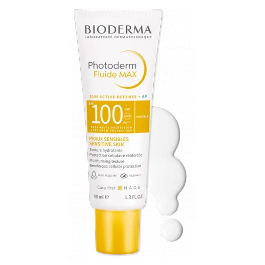 Bioderma Photoderm Fluide MAX SPF100 Sunscreen Cream - Invisible, 40ml - Easy Pharmacy LLC