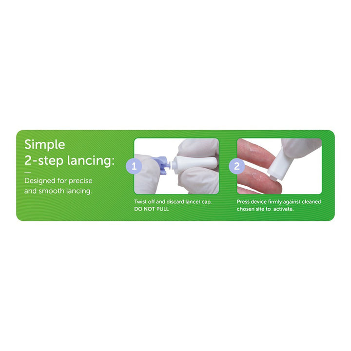 OneTouch Delica Safety 30G Blood Sugar Lancets 200's - Easy Pharmacy LLC
