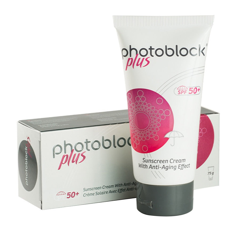 Derma Pella Photo block Plus SPF50+ Sunscreen Cream With Anti Aging effect 75 g - Easy Pharmacy LLC