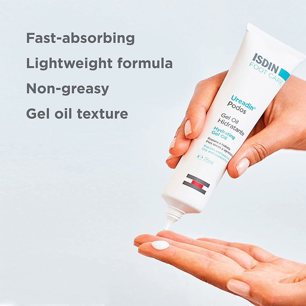 Isdin Ureadin Podos Hydrating Gel Oil 75 mL - Easy Pharmacy LLC