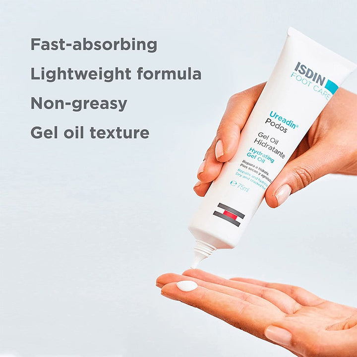 Isdin Ureadin Podos Hydrating Gel Oil 75 mL - Easy Pharmacy LLC