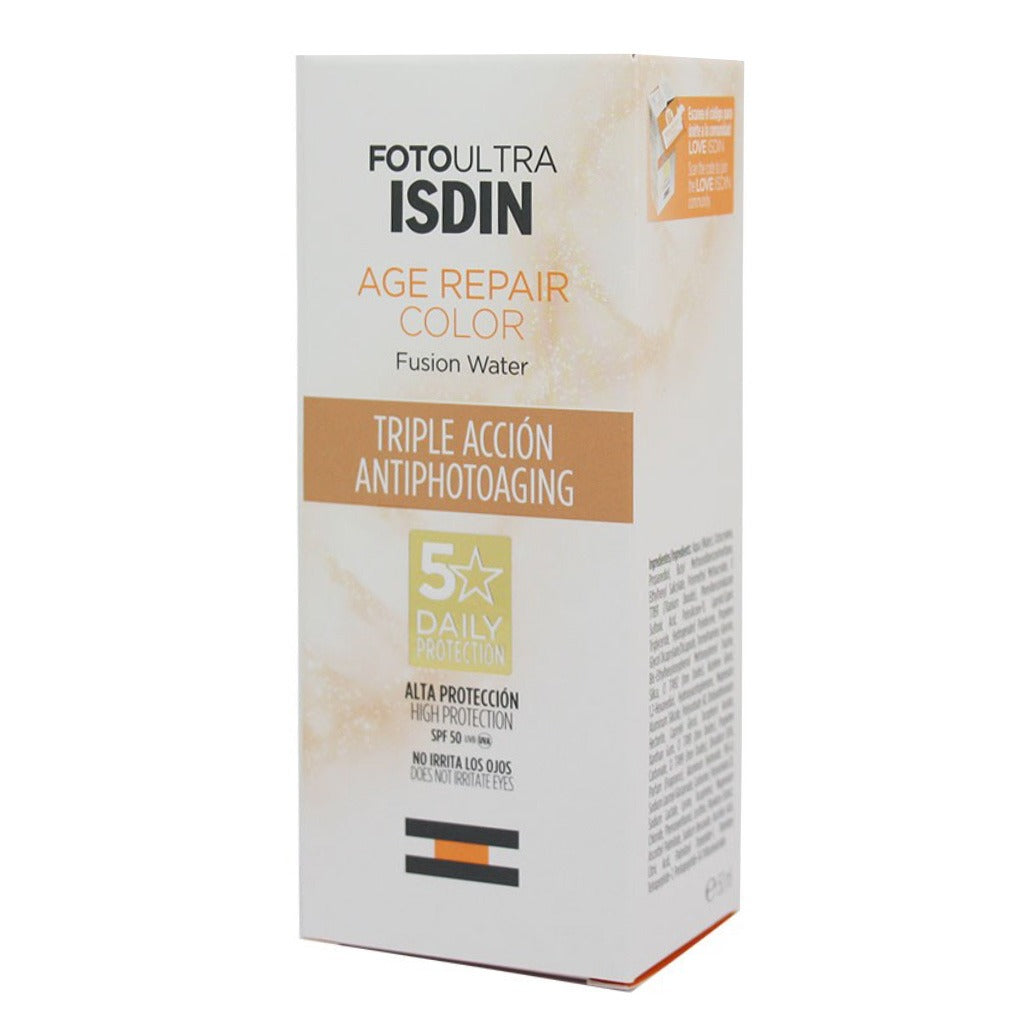 Isdin FotoUltra Age Repair Color SPF50 Fusion Water 50 mL - Easy Pharmacy LLC
