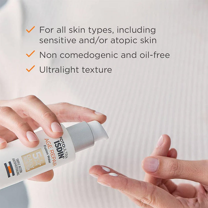 Isdin FotoUltra Age Repair Color SPF50 Fusion Water 50 mL - Easy Pharmacy LLC