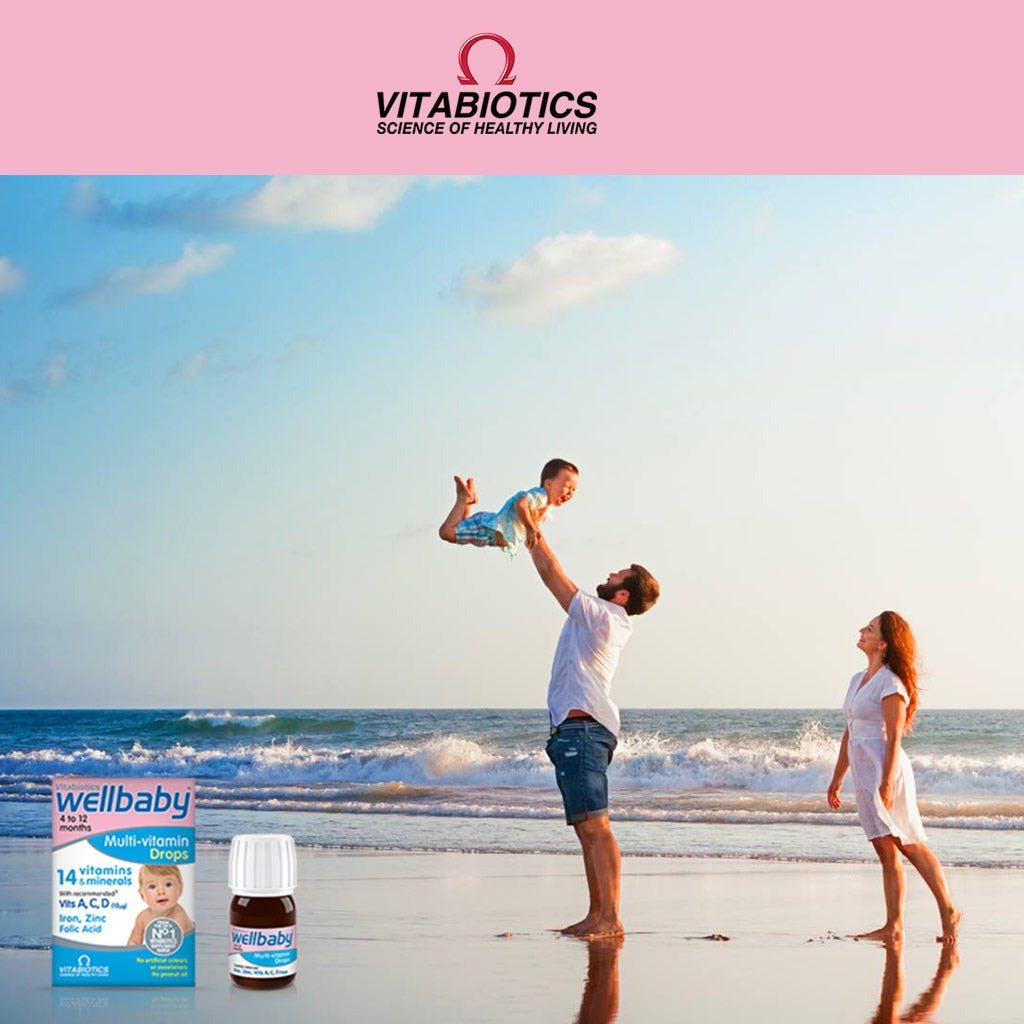 Vitabiotics WellBaby® Multivitamin & Multimineral Drops For 4 to 12 Months Baby 30ml - Easy Pharmacy LLC
