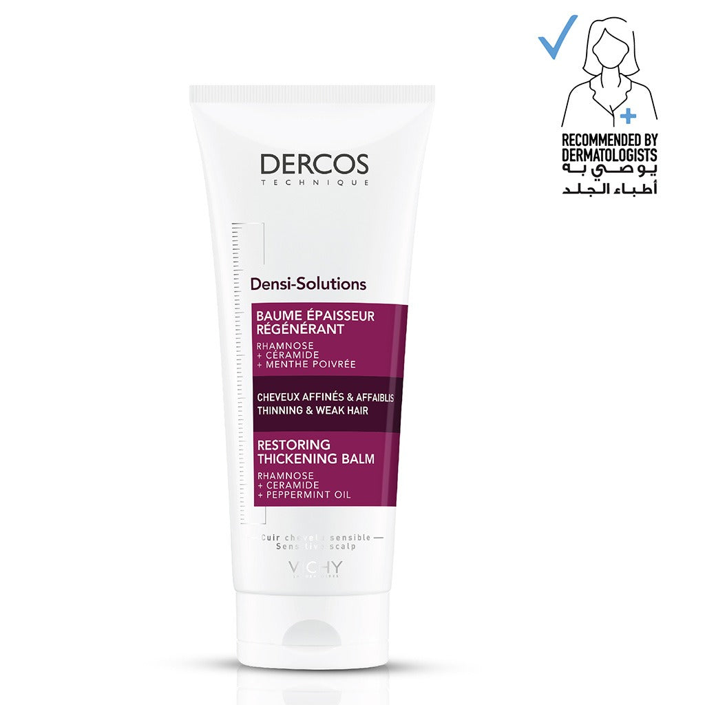 Vichy Dercos Densi-Solutions Hair Restoring & Thickening Conditioner Balm 200ml - Easy Pharmacy LLC