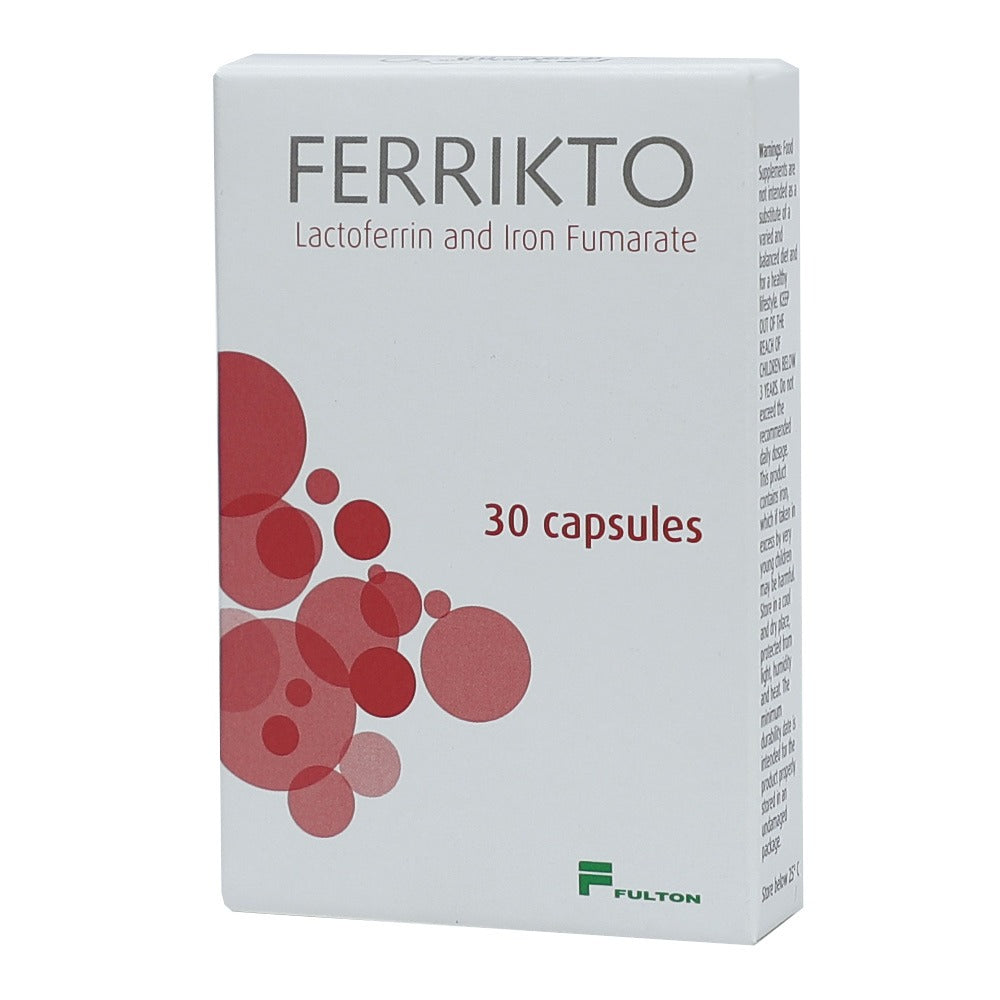 Fulton Ferrikto Hard Gelatin Capsules 30's - Easy Pharmacy LLC