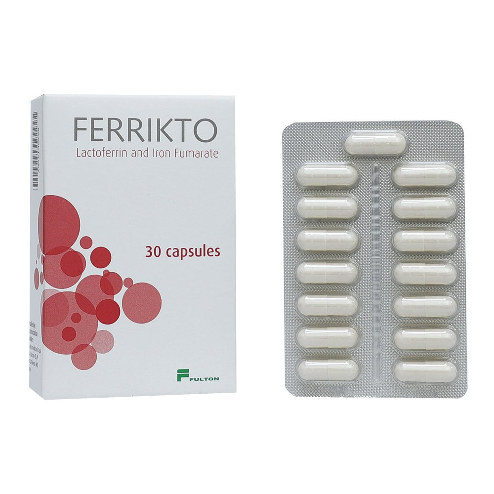 Fulton Ferrikto Hard Gelatin Capsules 30's - Easy Pharmacy LLC