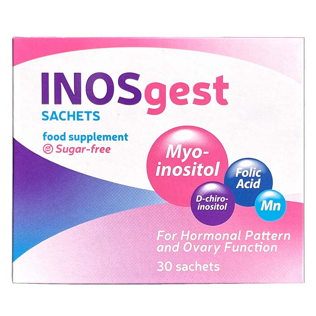INOSgest Women's Supplement Powder Sachets For Oral Solution With Inositol, Folic Acid & Manganese 2.4g, Pack of 30’s, Exp Date: Dec 2024 - Easy Pharmacy LLC