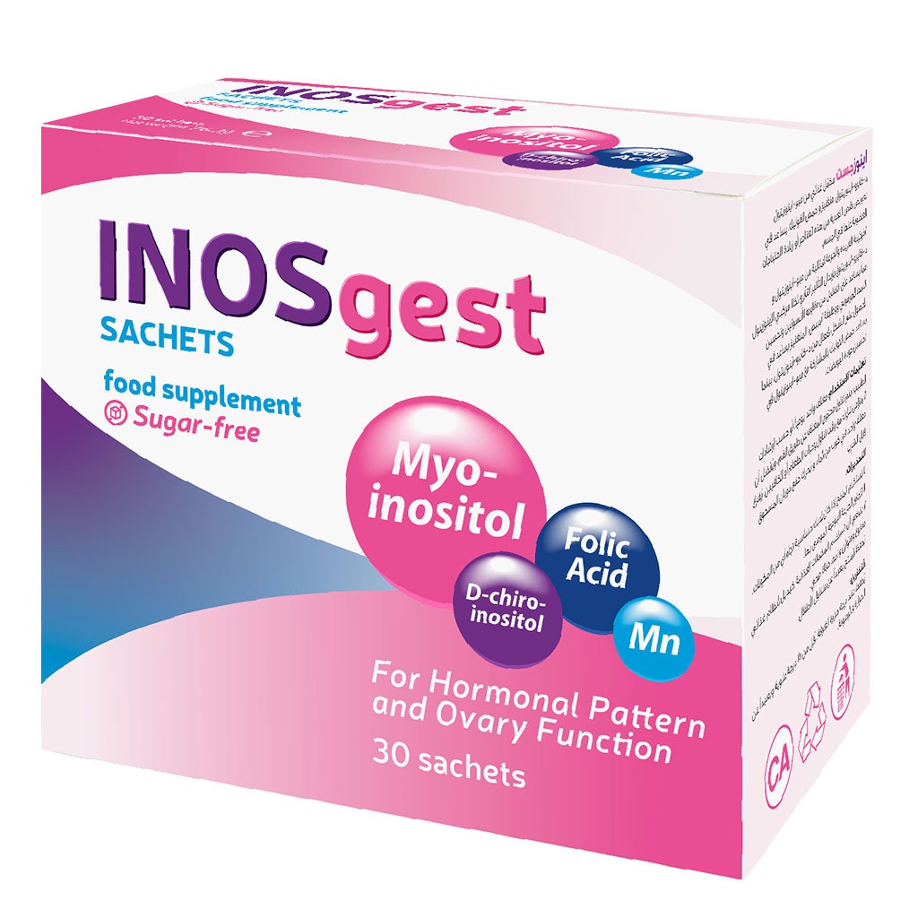 INOSgest Women's Supplement Powder Sachets For Oral Solution With Inositol, Folic Acid & Manganese 2.4g, Pack of 30’s, Exp Date: Dec 2024 - Easy Pharmacy LLC