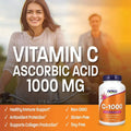 Now Vitamin C 1000mg Sustained Release Tablets With Rose Hips For Antioxidant Protection & Immune Support, Pack of 250's