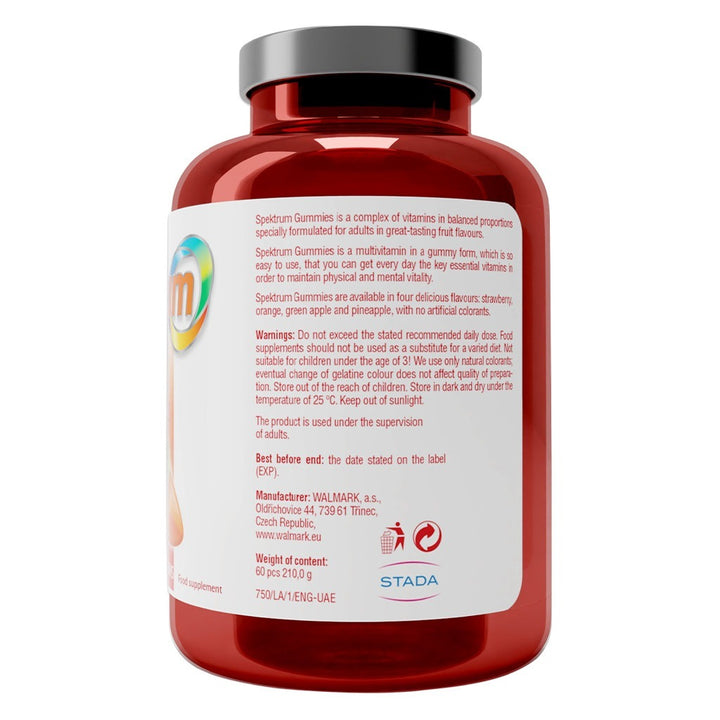 Spektrum Energy Multivitamin Supplement Gummies, Pack of 60's - Easy Pharmacy LLC
