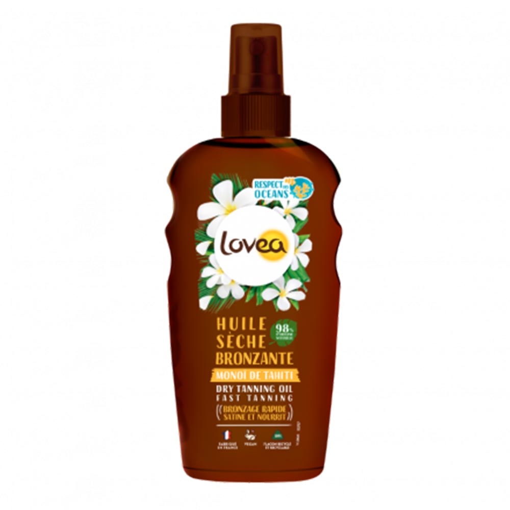 Lovea Monoi de Tahiti Dry Tanning Oil 150 mL - Easy Pharmacy LLC